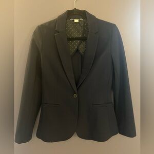 Navy blue blazer